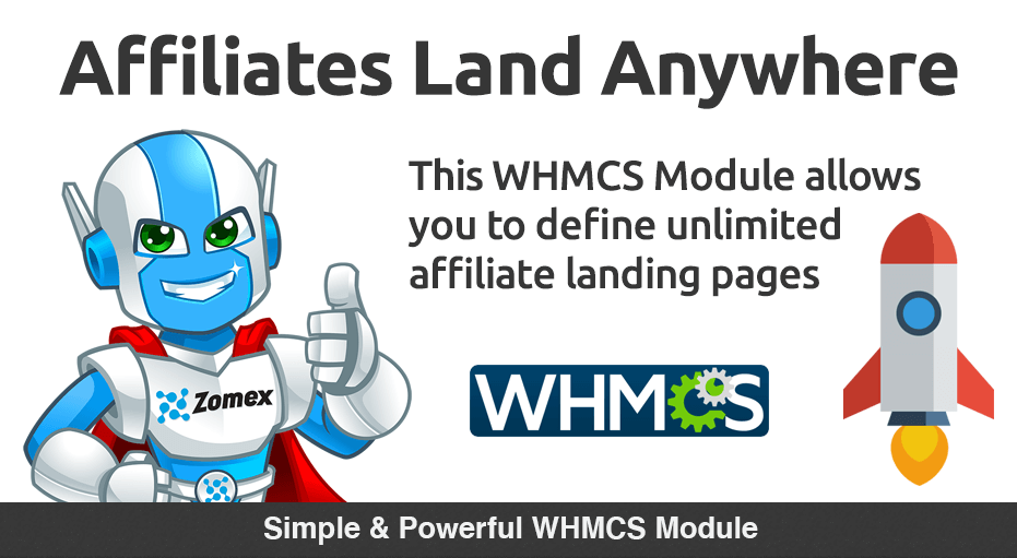 Affiliates Land Anywhere WHMCS Module