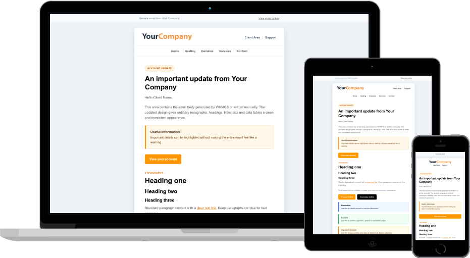 Flex Mail Email Template