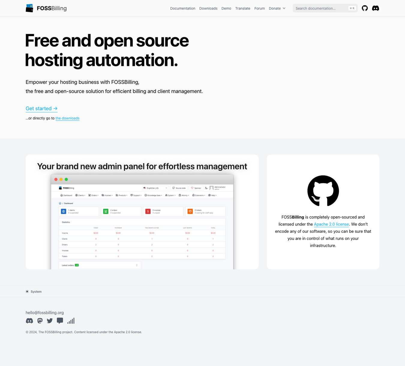 FOSSBilling Services