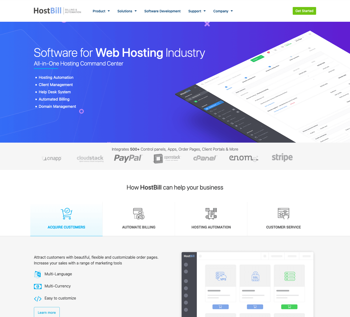 HostBill Services
