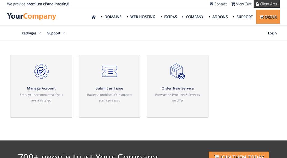 HTML Templates with Clientexec Integration