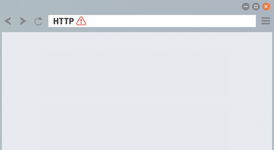 Website protected using HTTPS